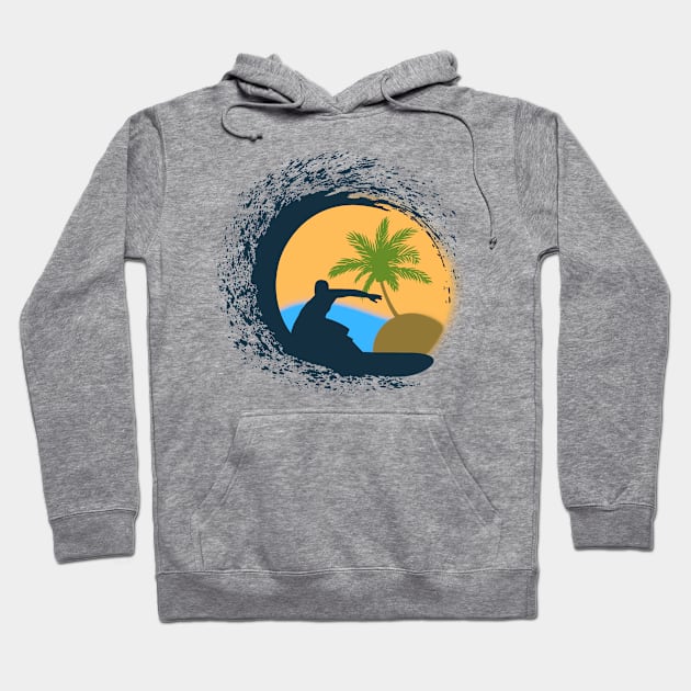 Surfer Hoodie by Cup Of Joe, Inc.